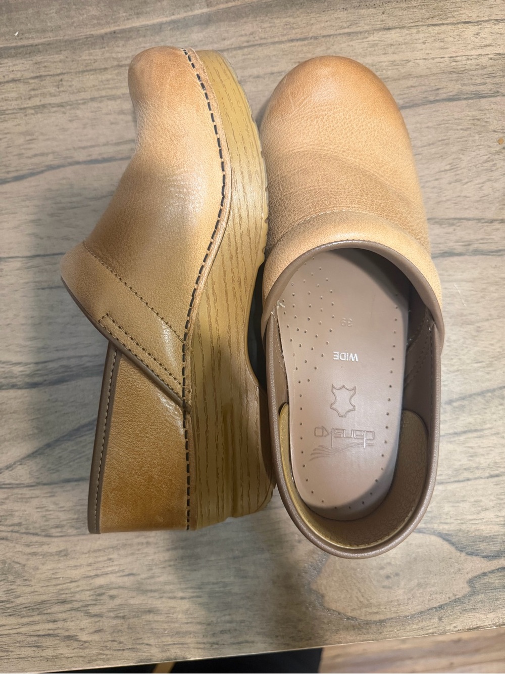 Honey Brown Danskos